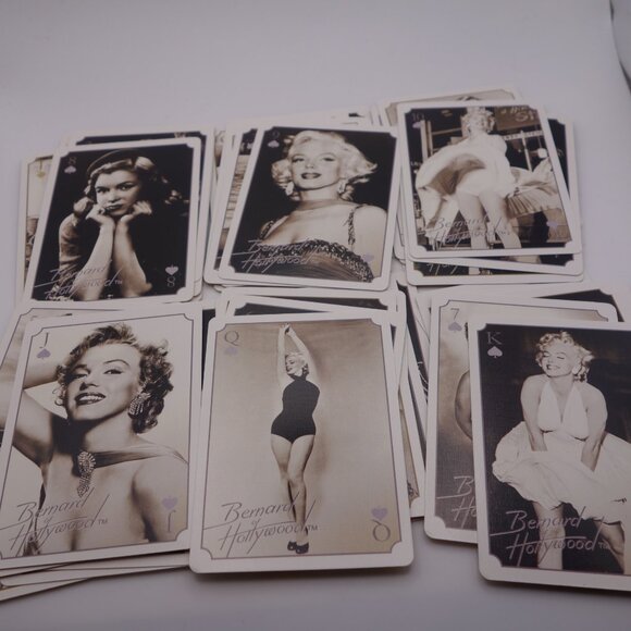 Bernard Hollywood Marilyn Monroe Playing Cards 52-185 1 84709 52185 8 - Picture 16 of 16